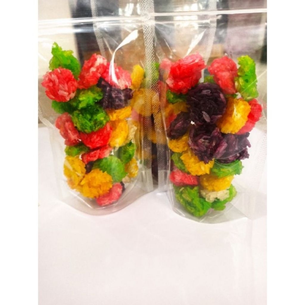 Rengginang Mini Rainbow