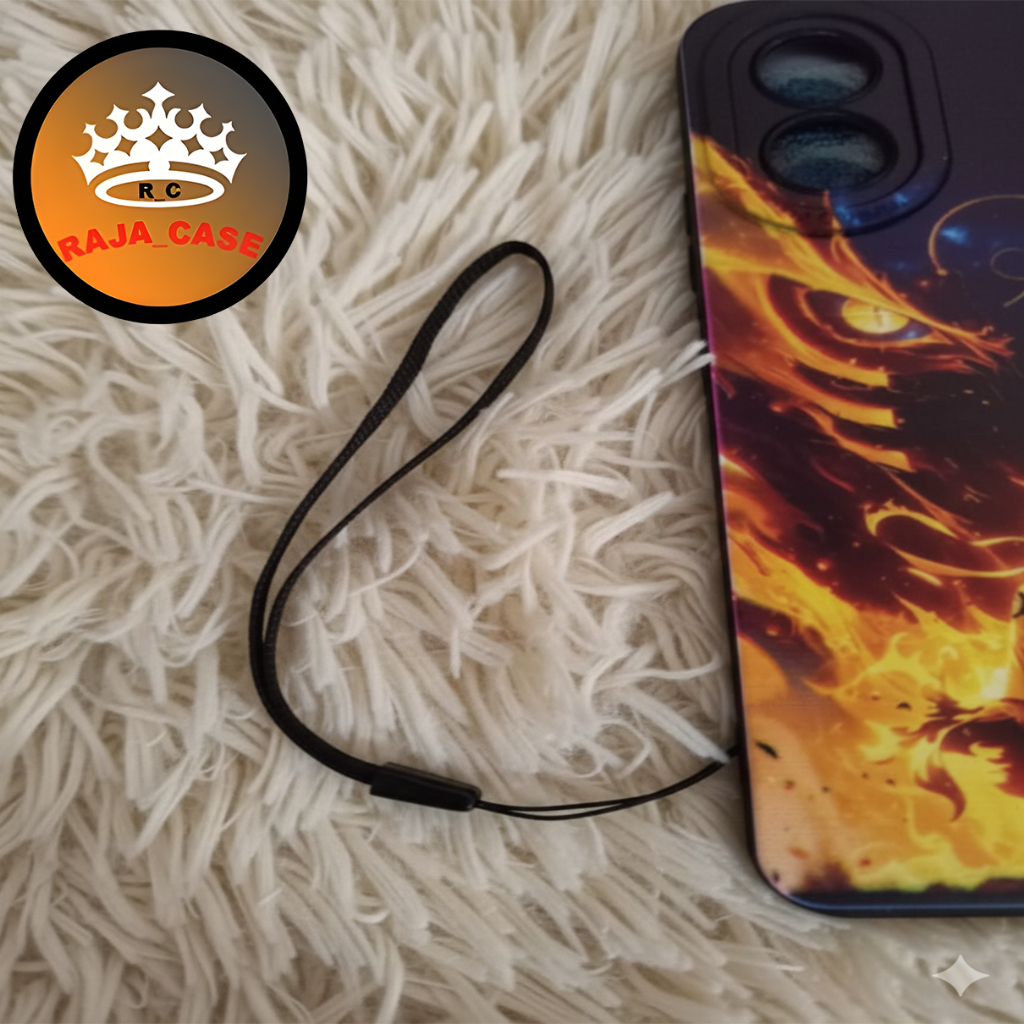 Tali Hp Pendek Tali Strap HP Hitam