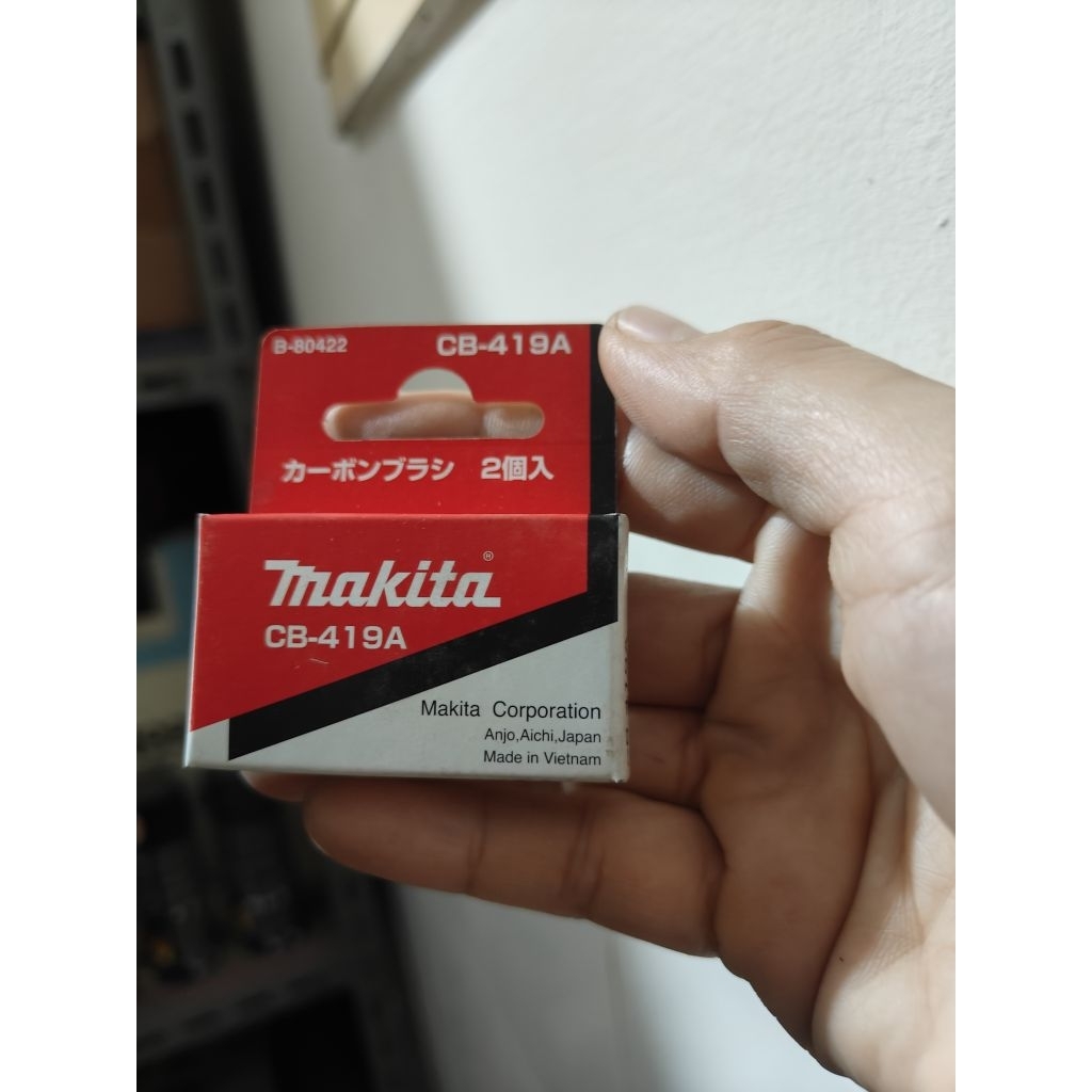 carbon brush CB419A CB419 A cb419a Makita Maktec made in Vietnam areng cut off 14" MT 243 / MT 240MT