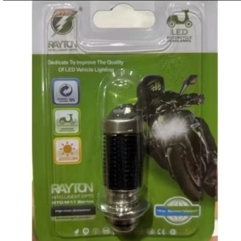 Lampu Utama H6 Laser RTD Rayton M11S 2 warna