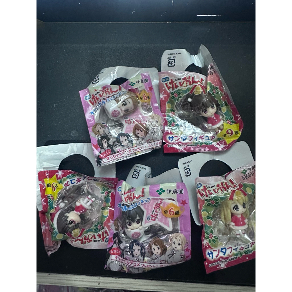 Trinkets Gotochi Japan Anime afterschool teatime K-ON / KON plush keychain mini figure banpresto new