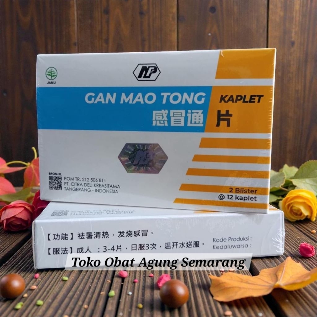 Gan Mao Tong Kaplet. Mengatasi Flu, Demam, Sakit Tenggorokan