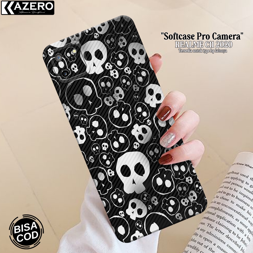 Case REALME C11 2020 - Fashion Case Aesthetic - Softcase REALME C11 2020 - Silikon Pro Camera - Kesi