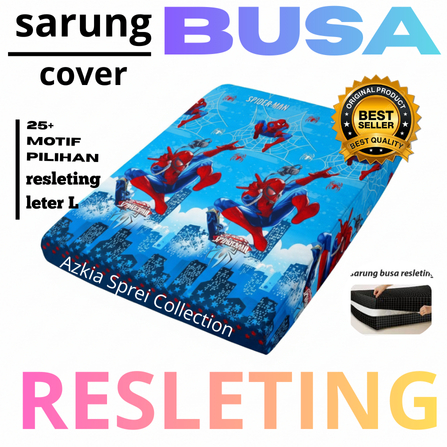 PROMO MURAH... Sarung Kasur Busa Resleting Ukuran Jumbo Double NO 1=180x200 Tinggi 20 Cm, N0 2=160x2
