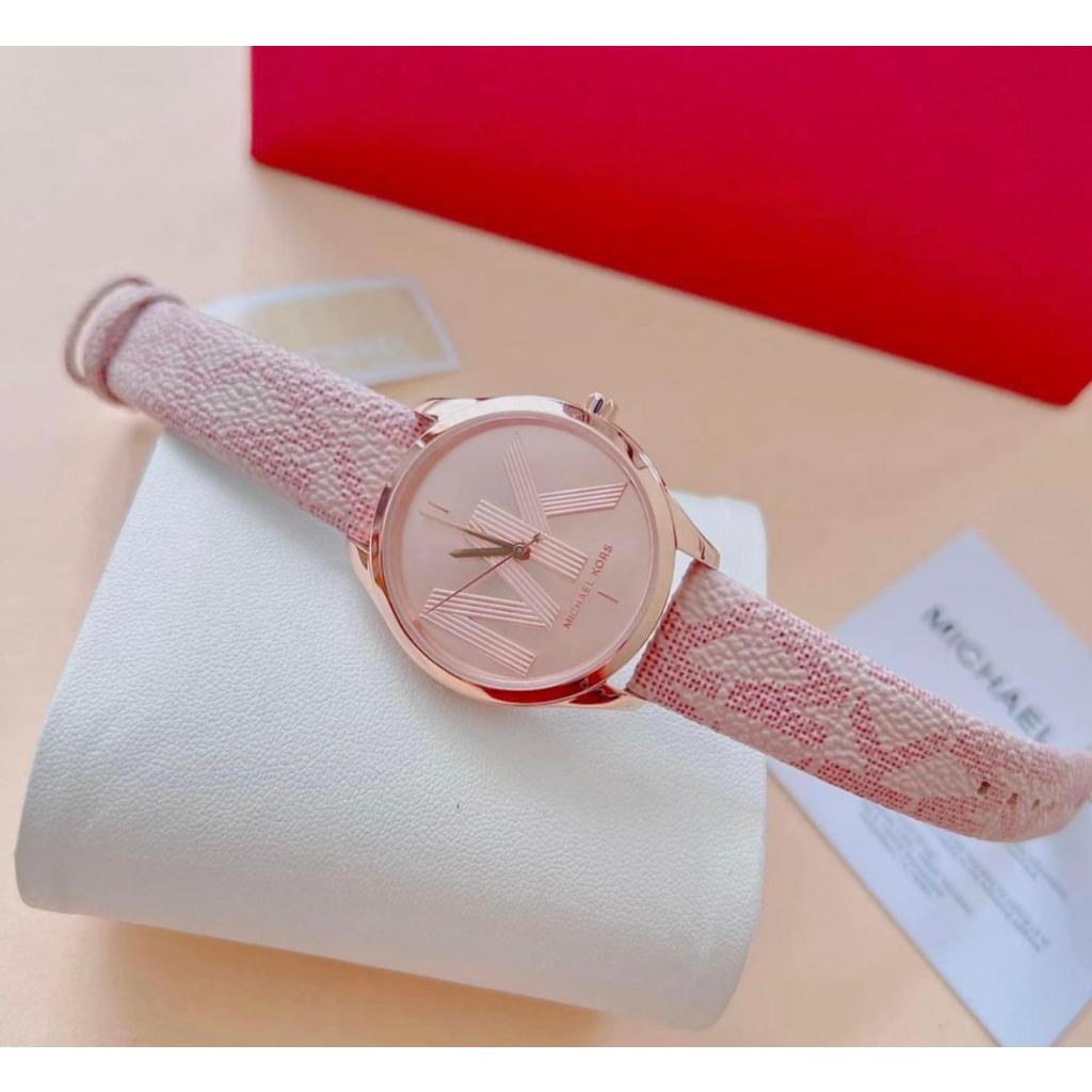 Jam Tangan Wanita Michael Kors Jaycie Tali Kulit MK2879