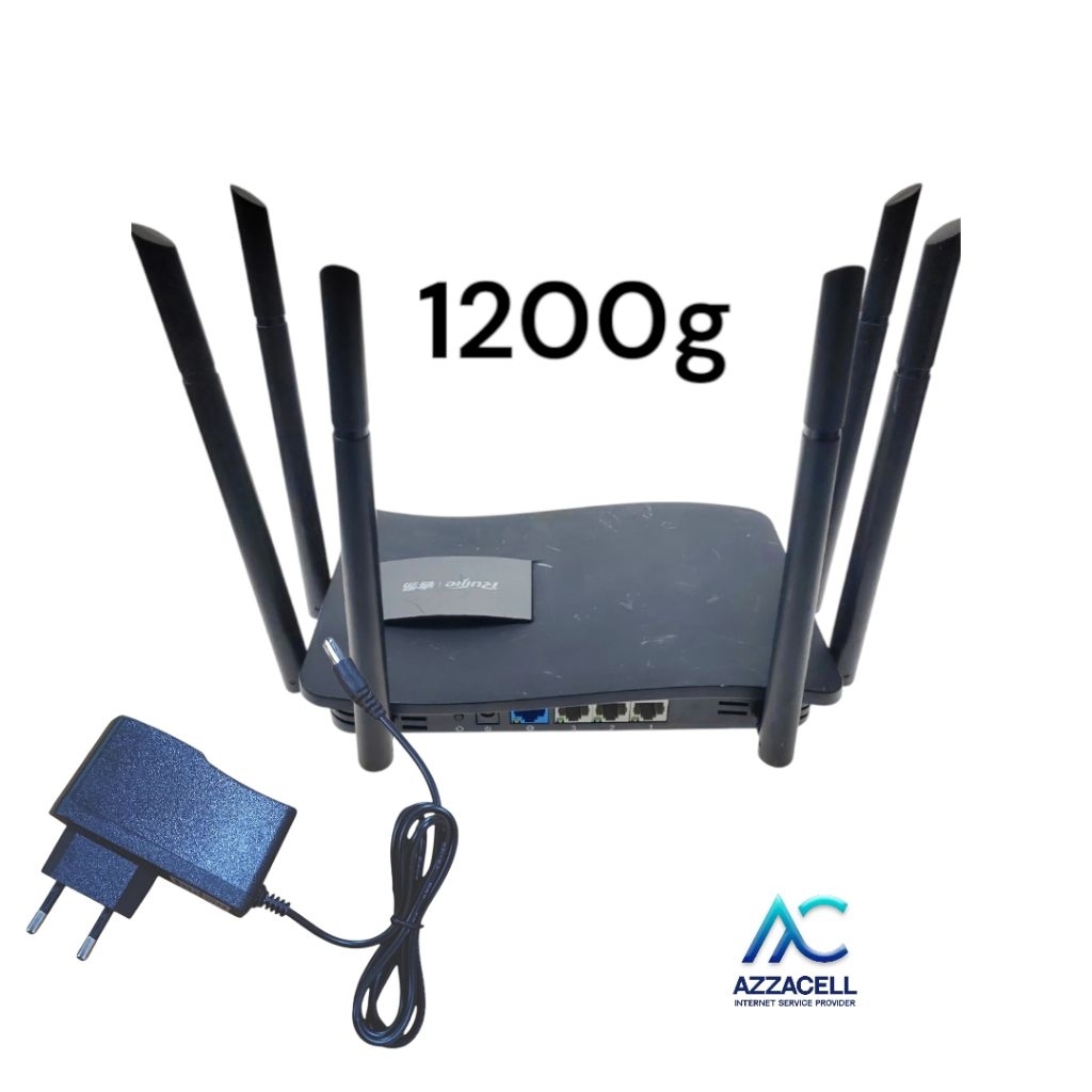 router bekas ruijie rg ew 1200g / pro bahasa china 1300m set adaptor 12v 1a dual band gigabit wirele