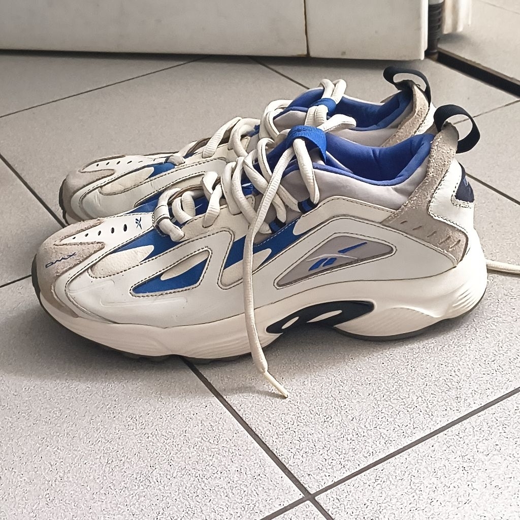 Reebok DMX Series 1200 LT – Grey Cobalt – Size 42 – Good Condition