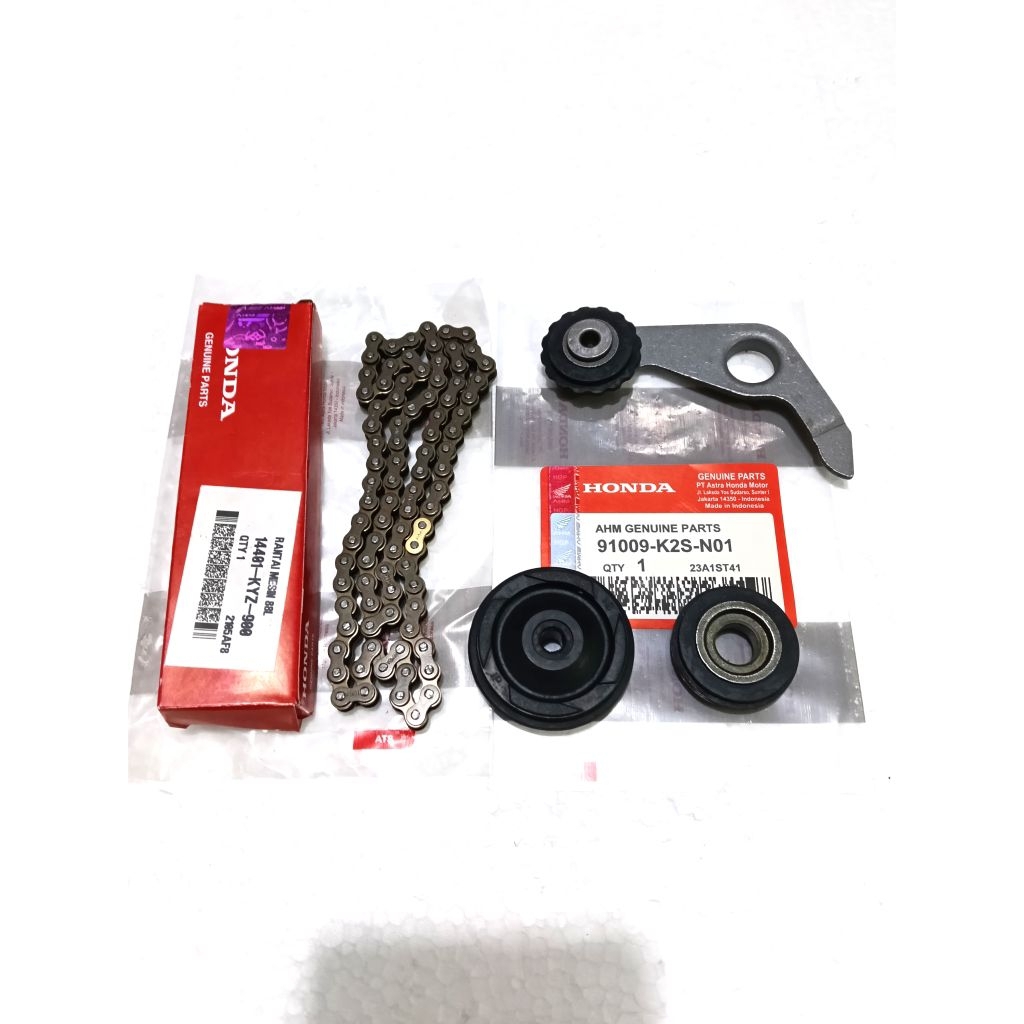 1 SET RANTAI KETENG+ ROOL KETENG SET HONDA SUPRA X 125 DD SUPRA X HELM IN