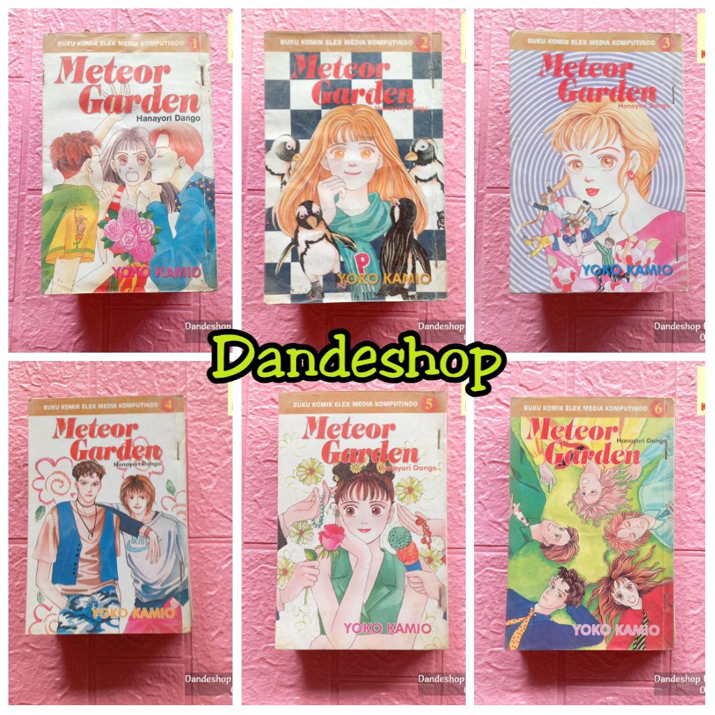 Meteor Garden (Hanayori Dango) by Yoko Kamio - Komik Manga Bekas Original Cabutan