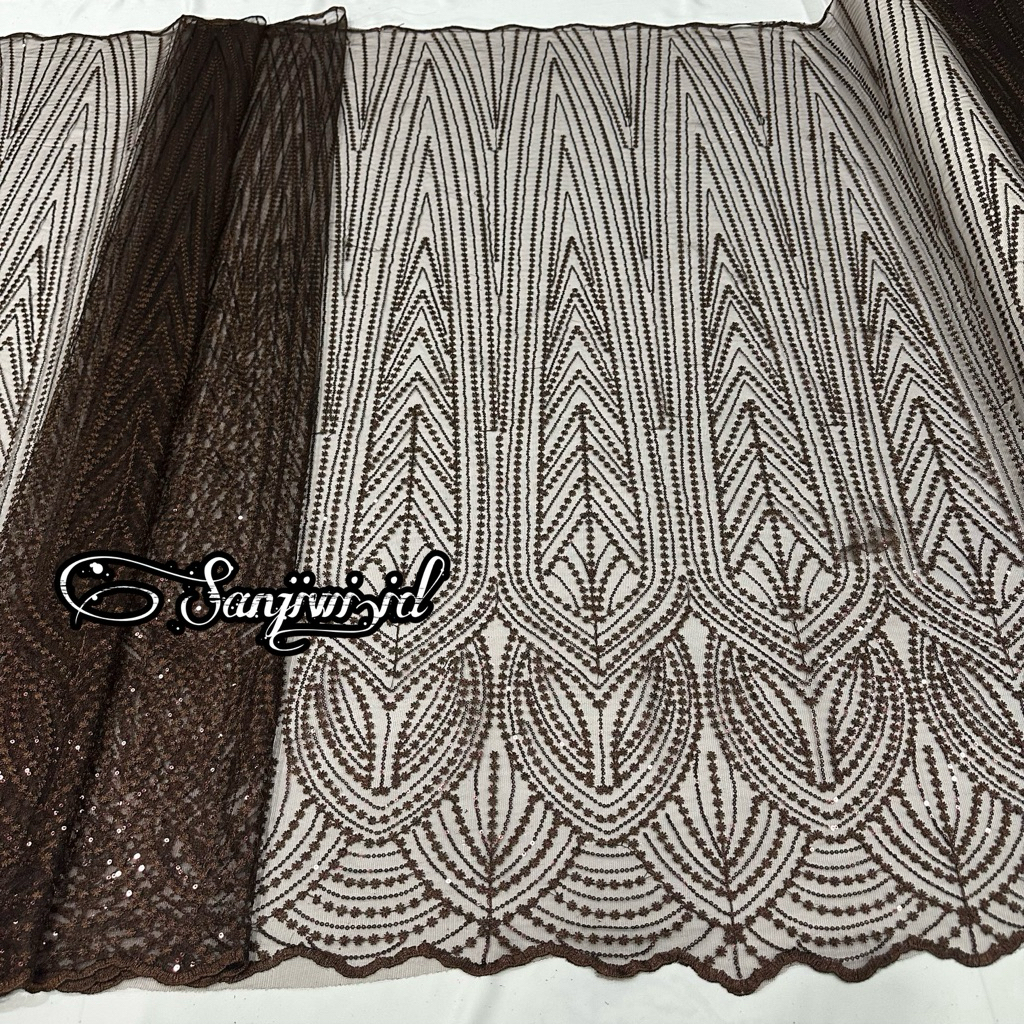 kain Tile Payet Premium / Tile Payet Spankle / Tile Payet Premium Sequin / Bahan Kebaya