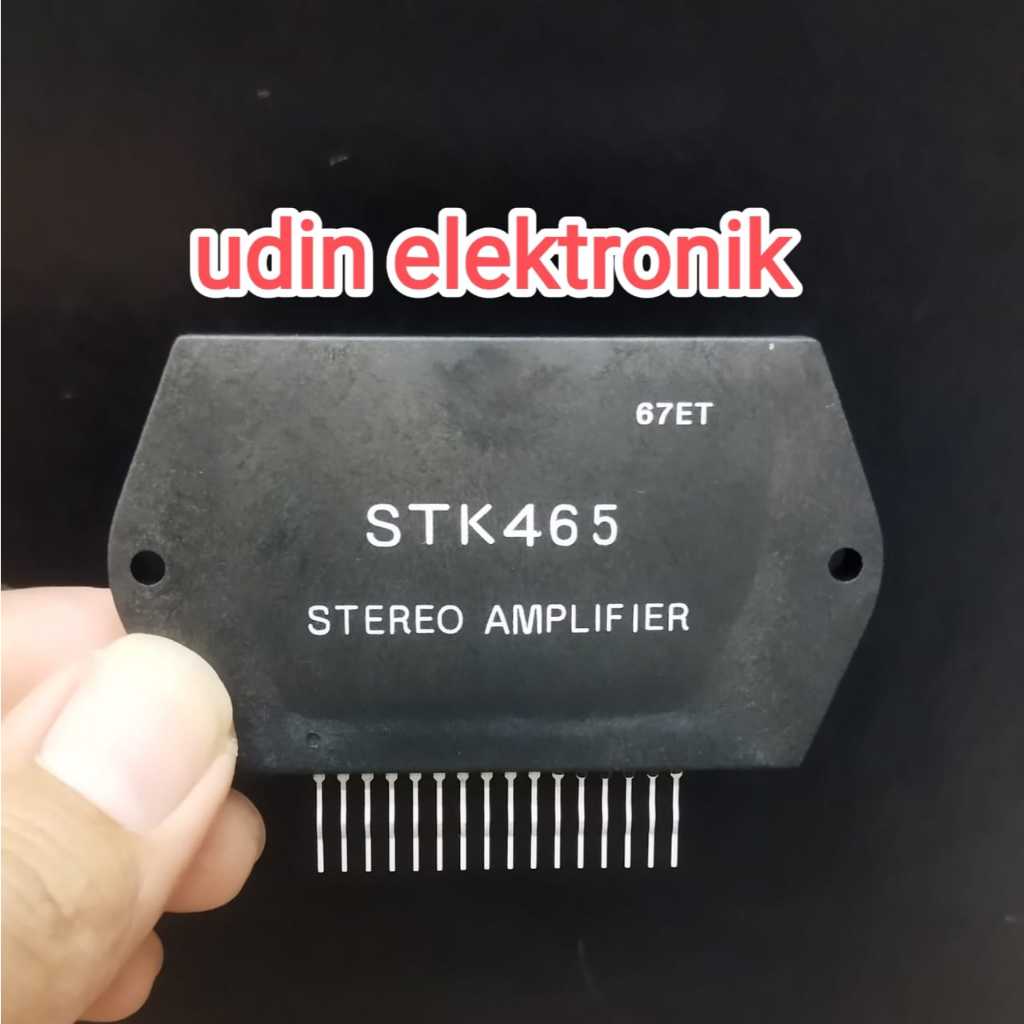 IC STK465 STK 465 STEREO AMPLIFIER