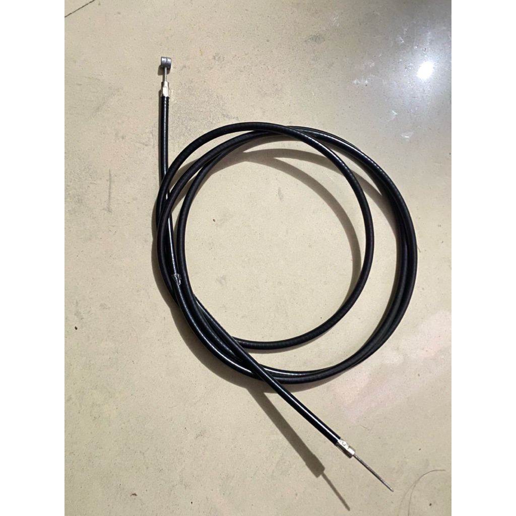 kabel luar dalam set kopling dan rem depan vespa warna hitam