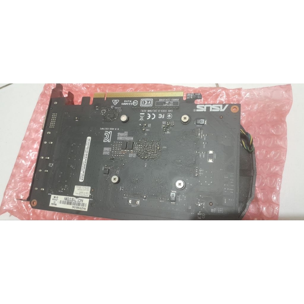 VGA asus GTX 1650 4gb rusak perawan no display