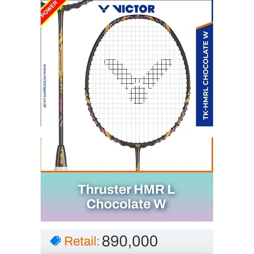 Raket Victor Thruster K HMRL Chocolate W