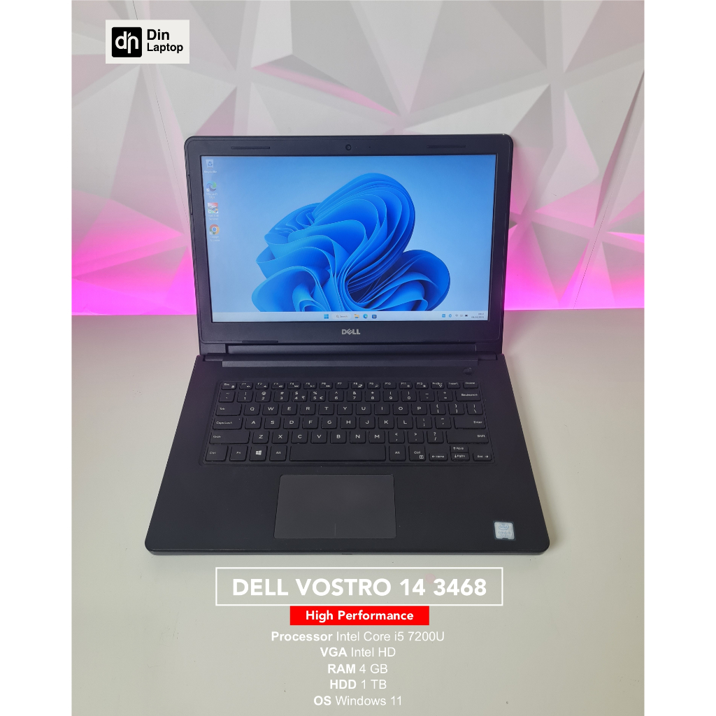 Dell Vostro 14 3468 Core i5 7200U | Bekas