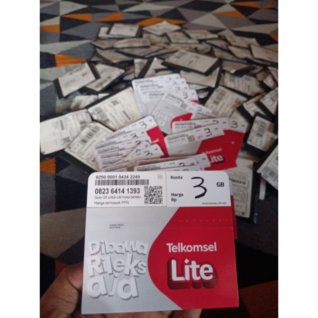 perdana TELKOMSEL 3GB exp 1 tahun ( SEGEL )