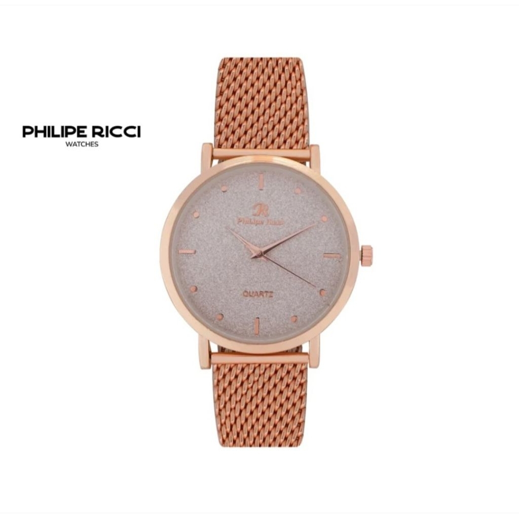 Philipe ricci Jam Tangan Wanita Rose gold
