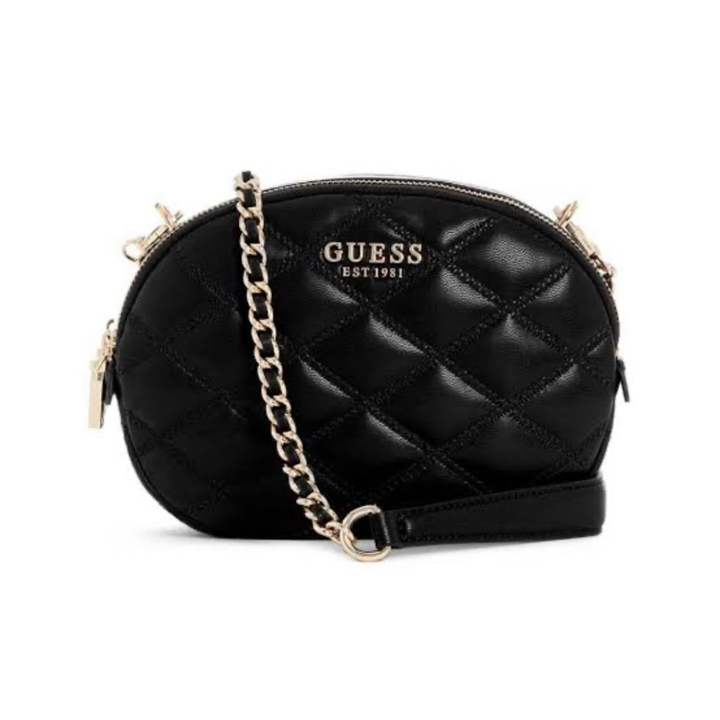 TAMSIN DOUBLE ZIP CROSSBODY - TAS GUESS ORIGINAL WANITA