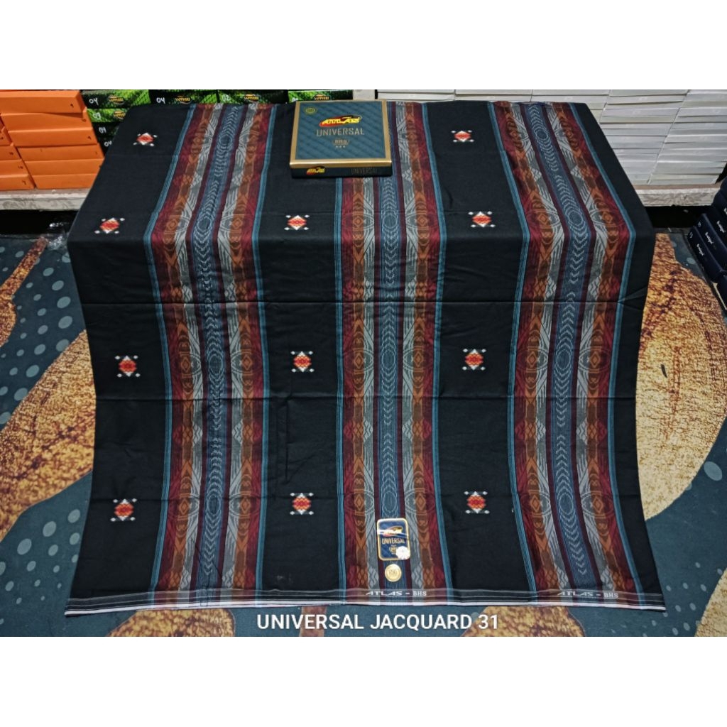 Atlas universal jacquard full songket bisa buat seragaman