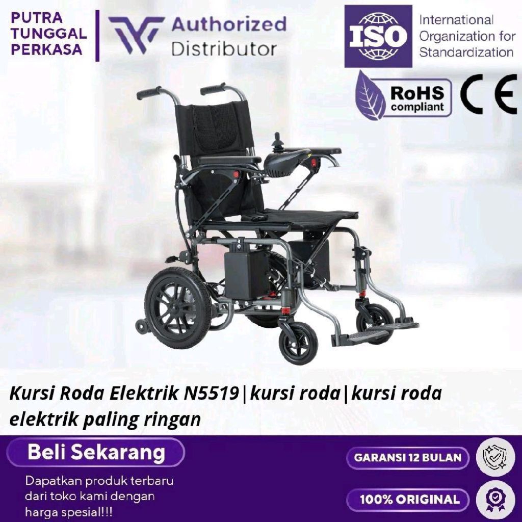 Kursi Roda Elektrik N5519|kursi roda|kursi roda elektrik paling ringan