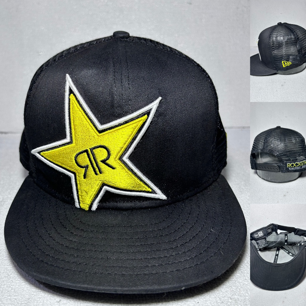 Topi  new era rockstar jaring original 