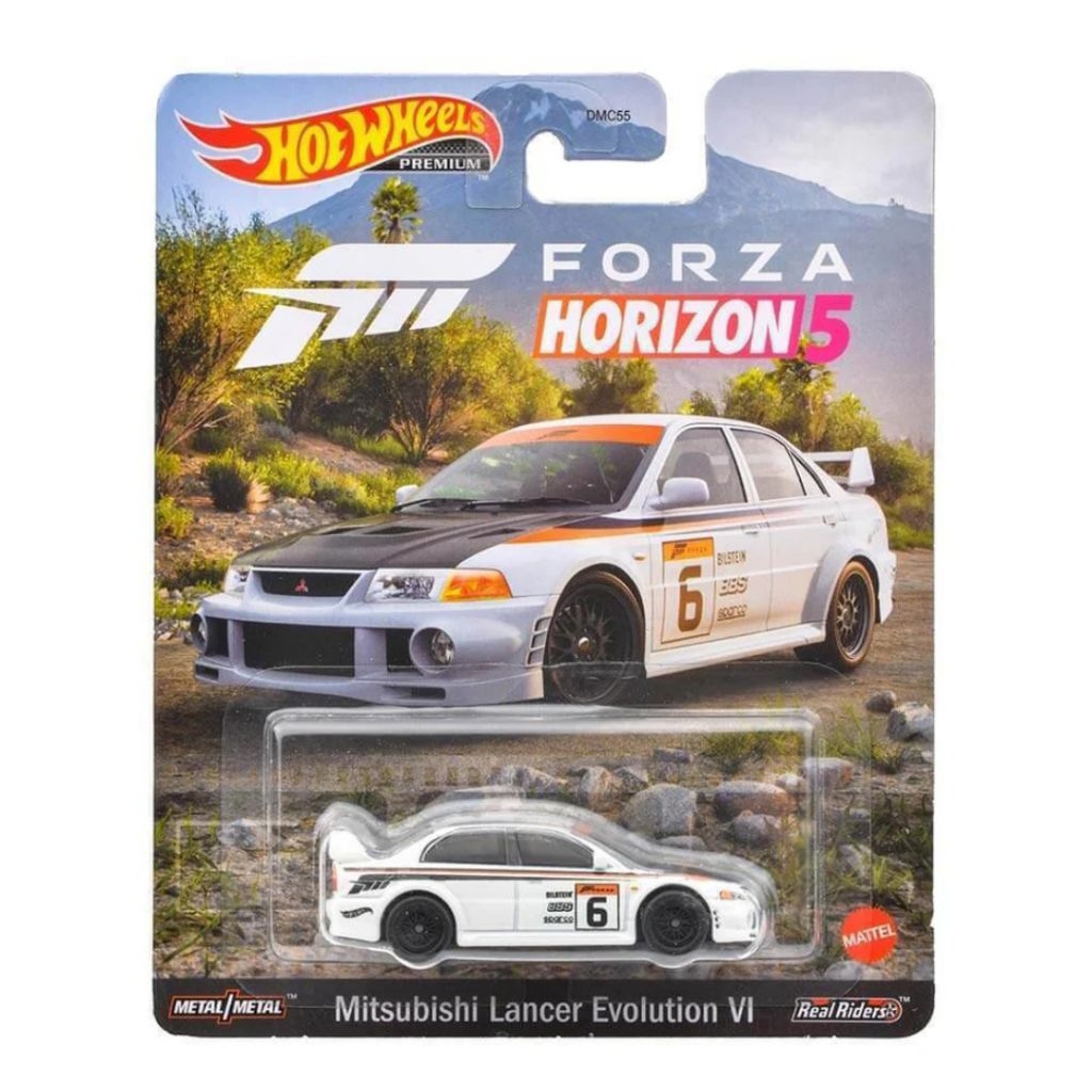HOT WHEELS PREMIUM FORZA HORIZON 5 MITSUBISHI LANCER EVOLUTION VI