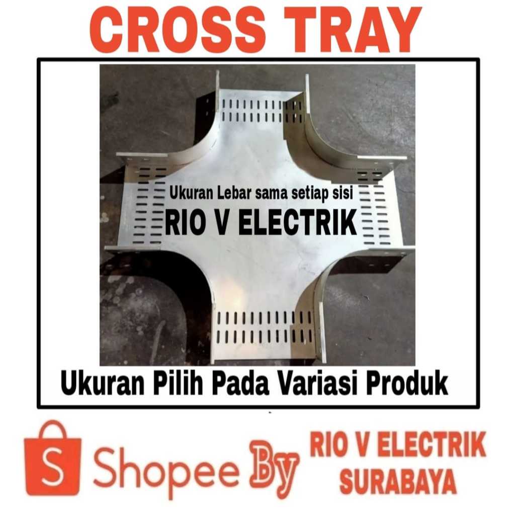 CROSS TRAY ELECTRO 1.2mm  50X50 100x50 150x50 200x50 300x50 400x50 OCP / UCP Galvanize / Electro Gal