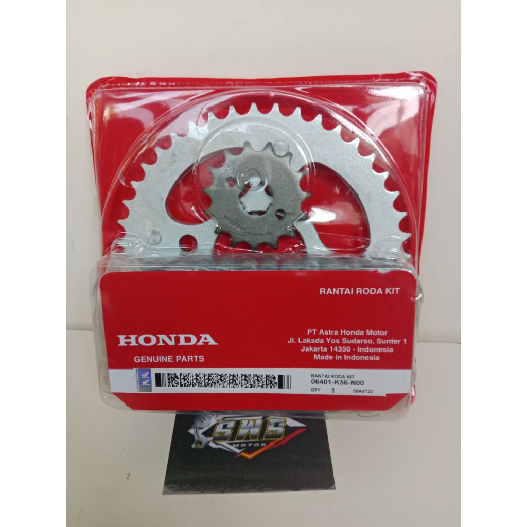 GEAR 1 SET HONDA SONIC 150 SUPRA GTR 150 KODE-K56