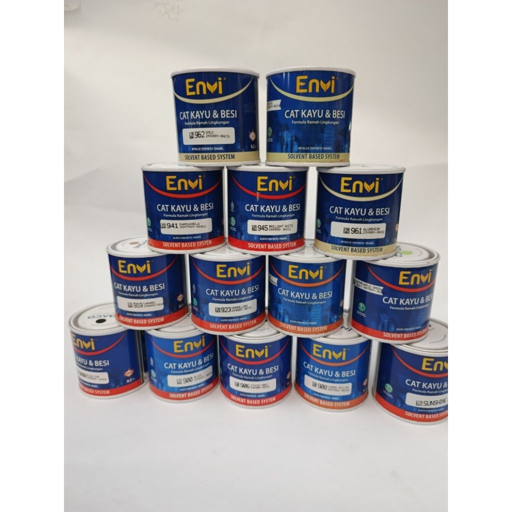 Envi Cat Kayu dan Besi 0.2 liter
