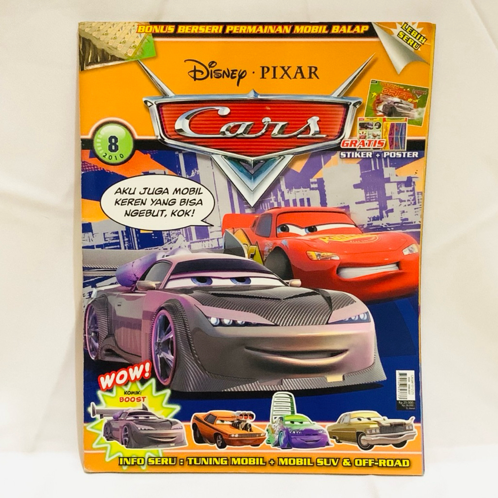 MAJALAH ANAK || DISNEP PIXAR - CARS 8