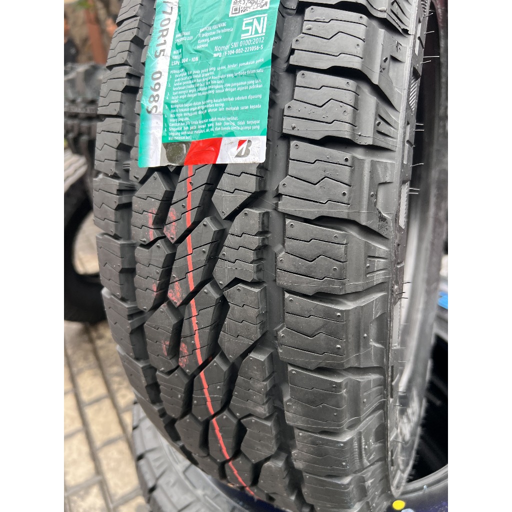 Ban Mobil Bridgestone Dueler AT 215/70 R15 cocok untuk Innova, Panther, Taruna, CRV