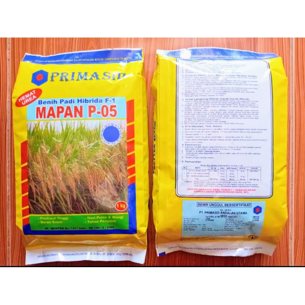 BENIH PADI MAPAN P-05 1 KG ORIGINAL ASLI