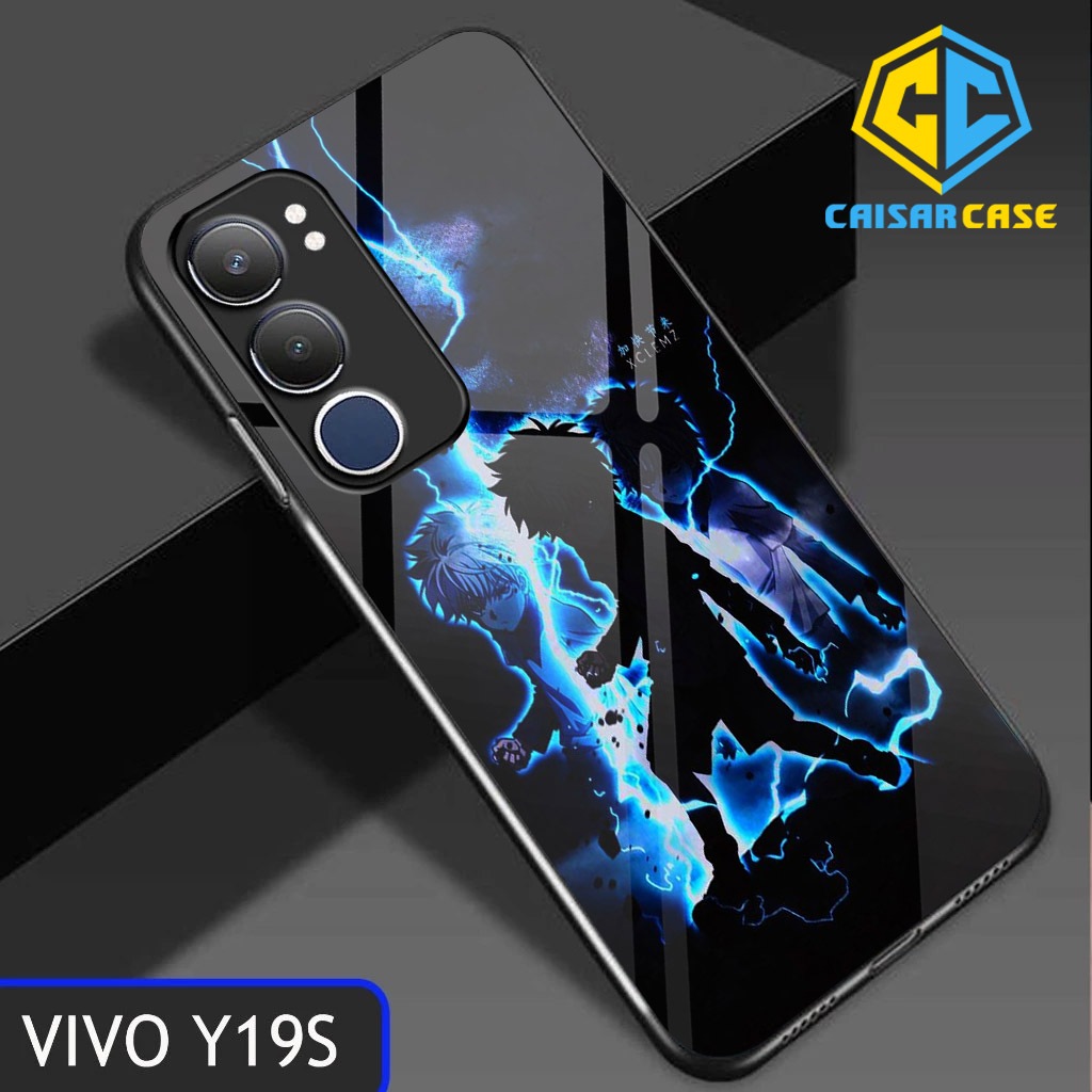 Case Hp VIVO Y19S - Fashion Case Anime Kilua Casing Hp Case Murah Softcase Glossy Pelindung Belakang