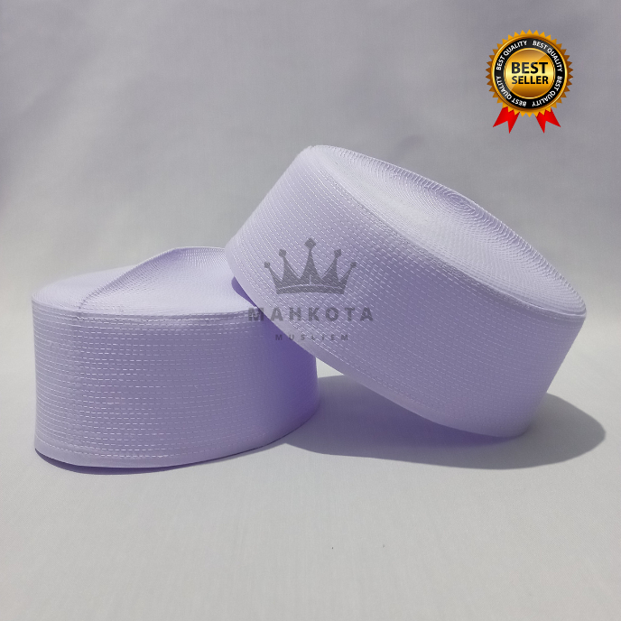 PECI PUTIH BATOK KOPIAH HABIB BAHAR 8 CM