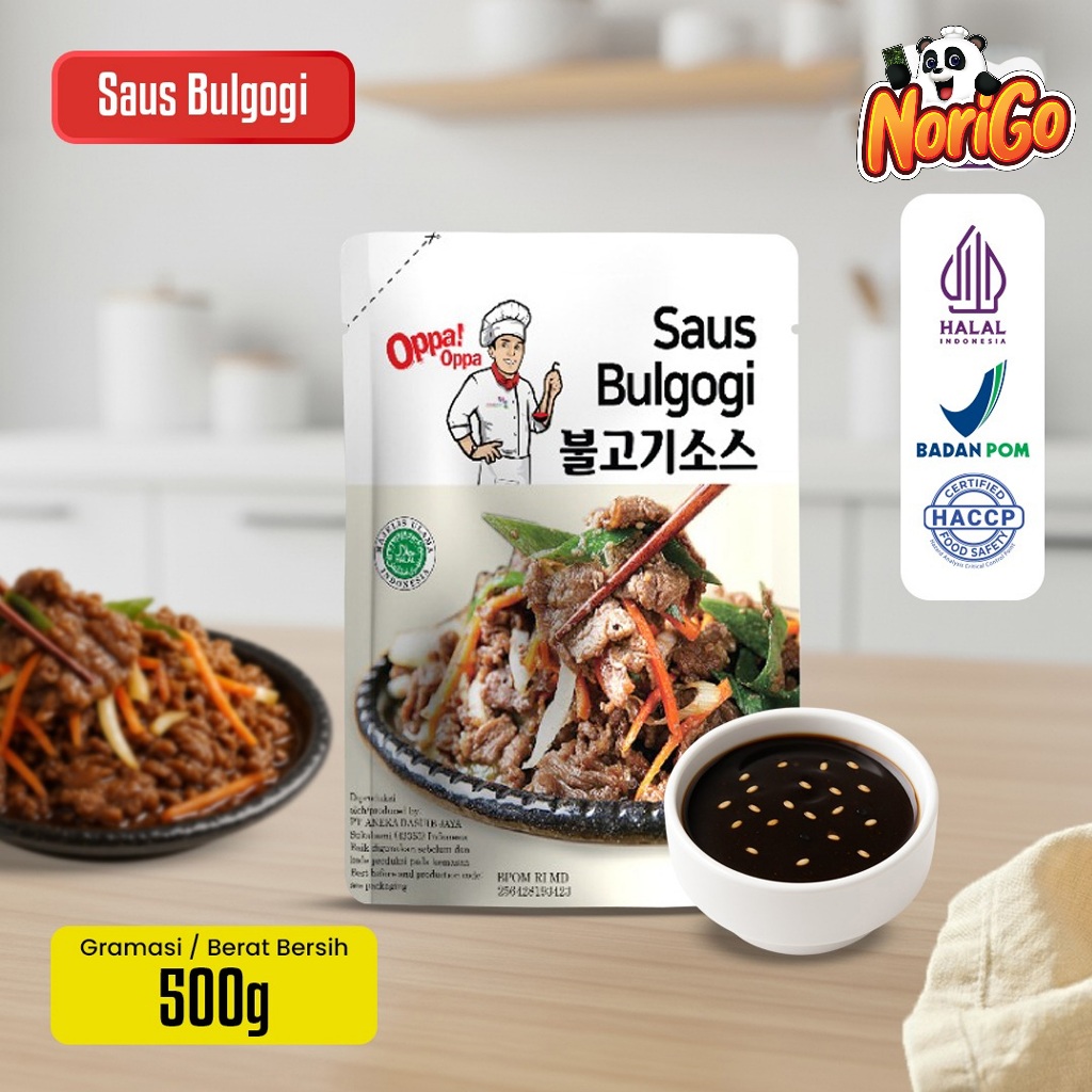 Saus bulgogi korea 500gr / Sauce bulgogi saus daging BBQ STEAK