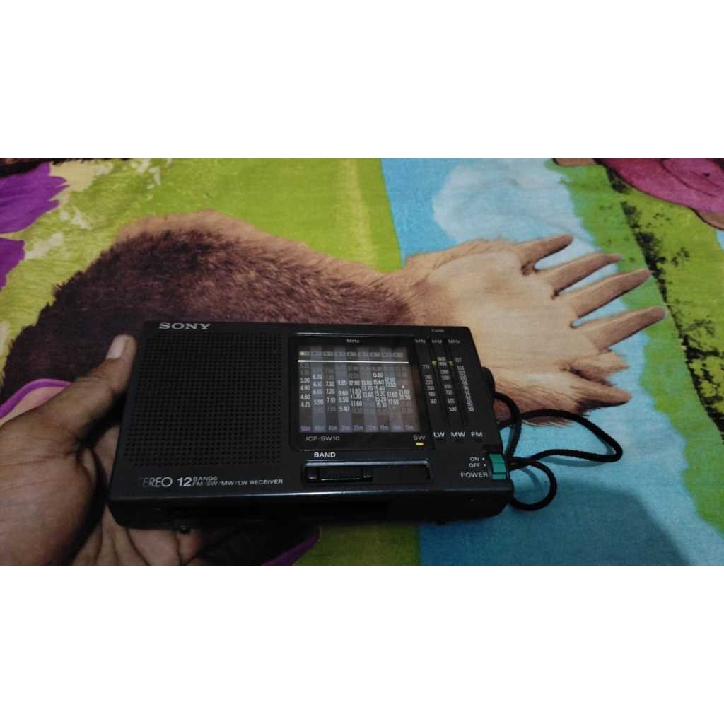 Radio SONY ICF-SW10 12 Band Mulus
