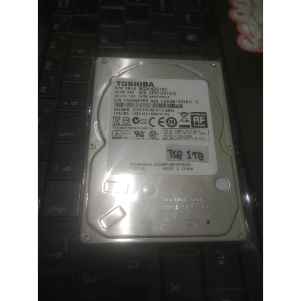 hardisk laptop 1tb