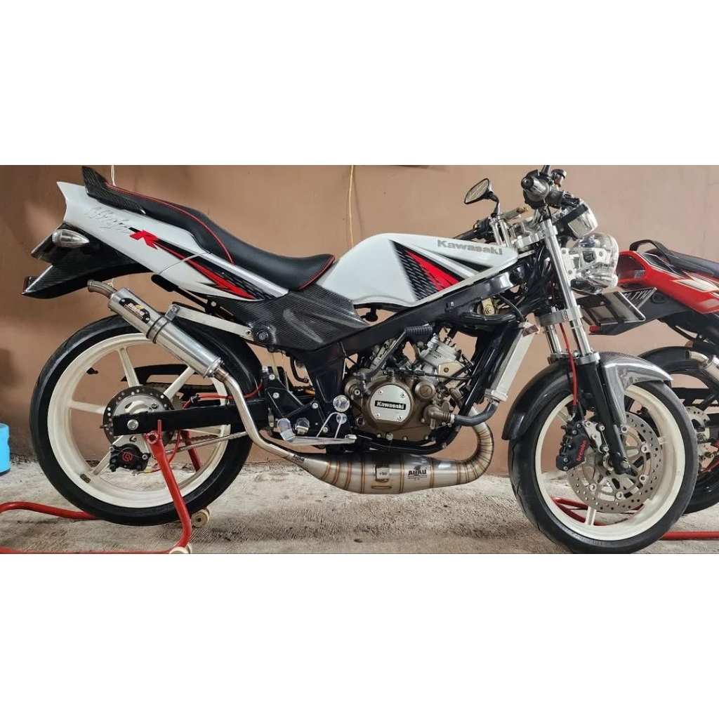 Knalpot Ahauone Ninja R/RR C 41/40 Supercobra Stainless