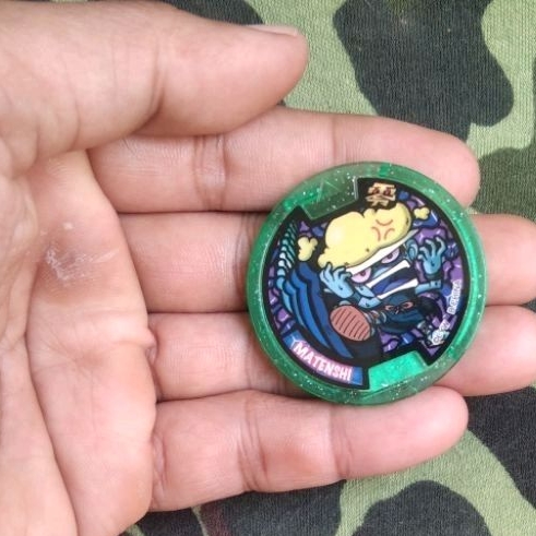 pokemon yokai bandai mendali pokemon watch medal green matenshi koin poke koleksi mendali pokemon ma