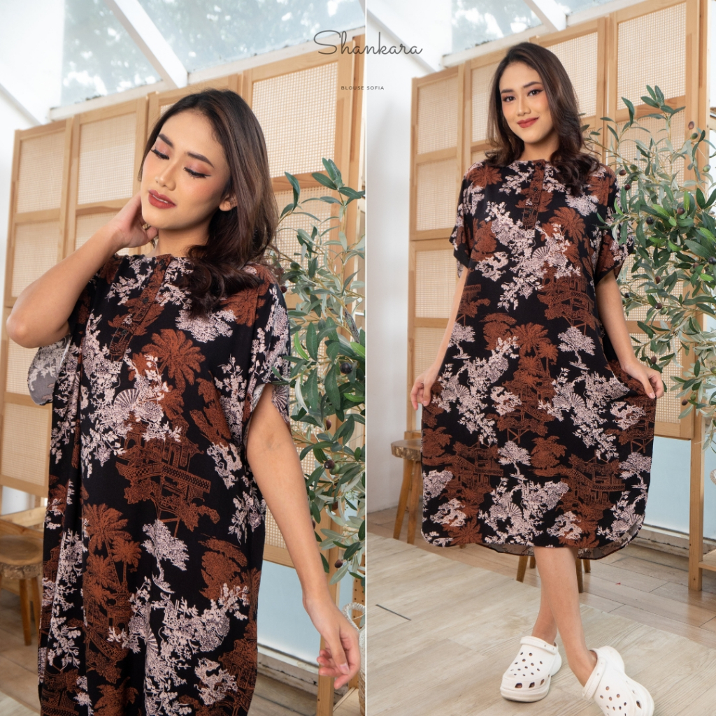 Shankara Daster Casandra Model Kalong Nyaman Untuk Tidur Dan Ke kinian Dengan Bahan Rayon Premium