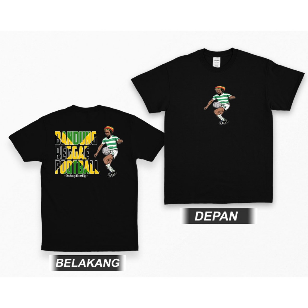 Kaos BANDUNG REGGAE FOOTBALL Kaos Football Reggae