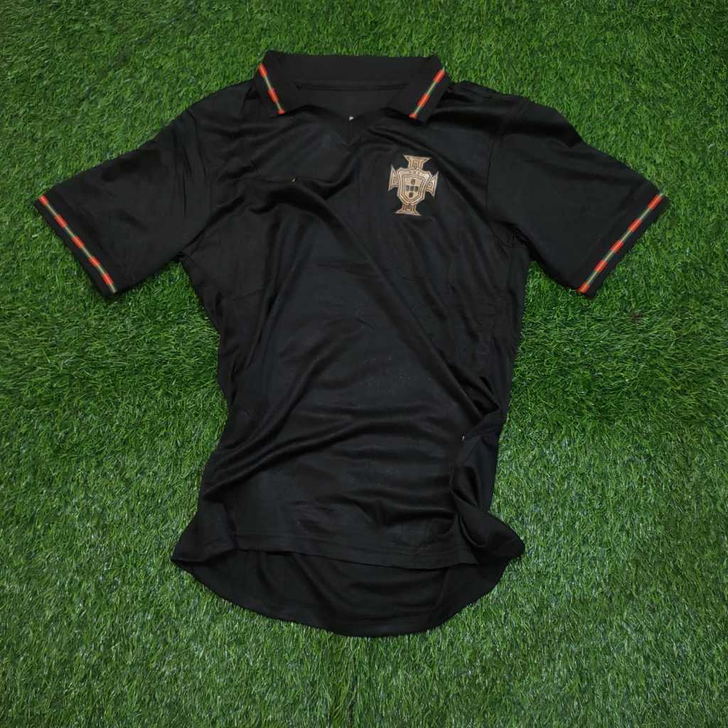 ( Player Issue ) Jersey Bola Portugal Away Hitam Piala Dunia 2026