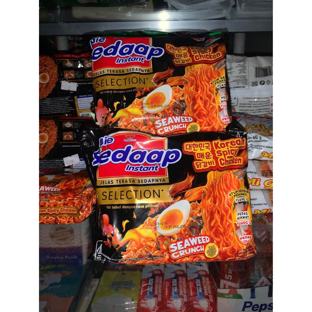 MIE SEDAP GORENG SPICY KOREA