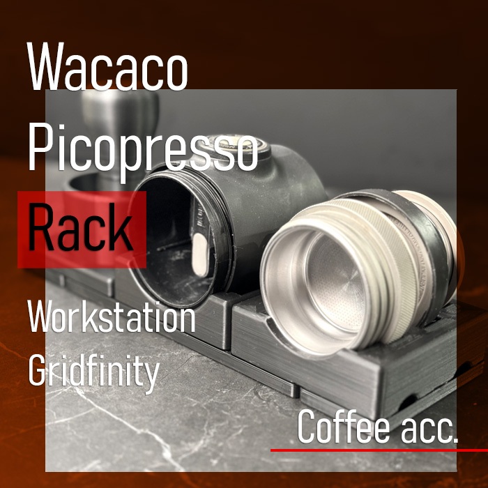 Wacaco PICOPRESSO Coffee WORKSTATION Rack Drying Work Station Organizer Board Desktop Stand Barista 