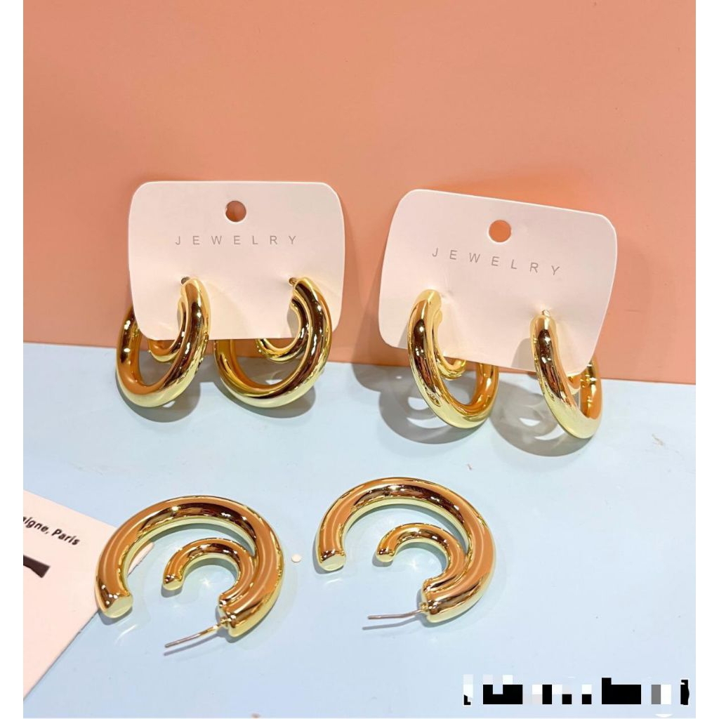 anting hijab bulat
