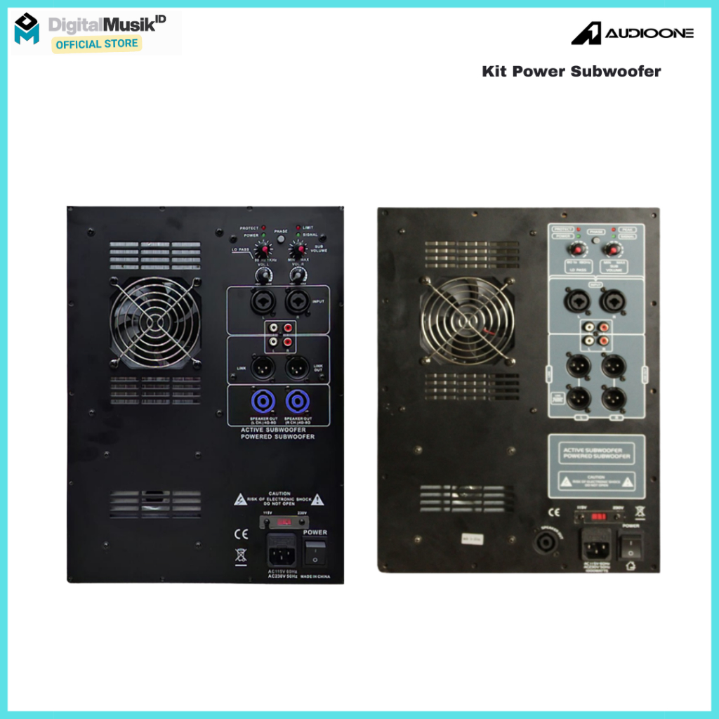 AUDIO ONE Mesin KIT Power Subwoofer 800-3000Watt Super Bass Original Bergaransi | DM
