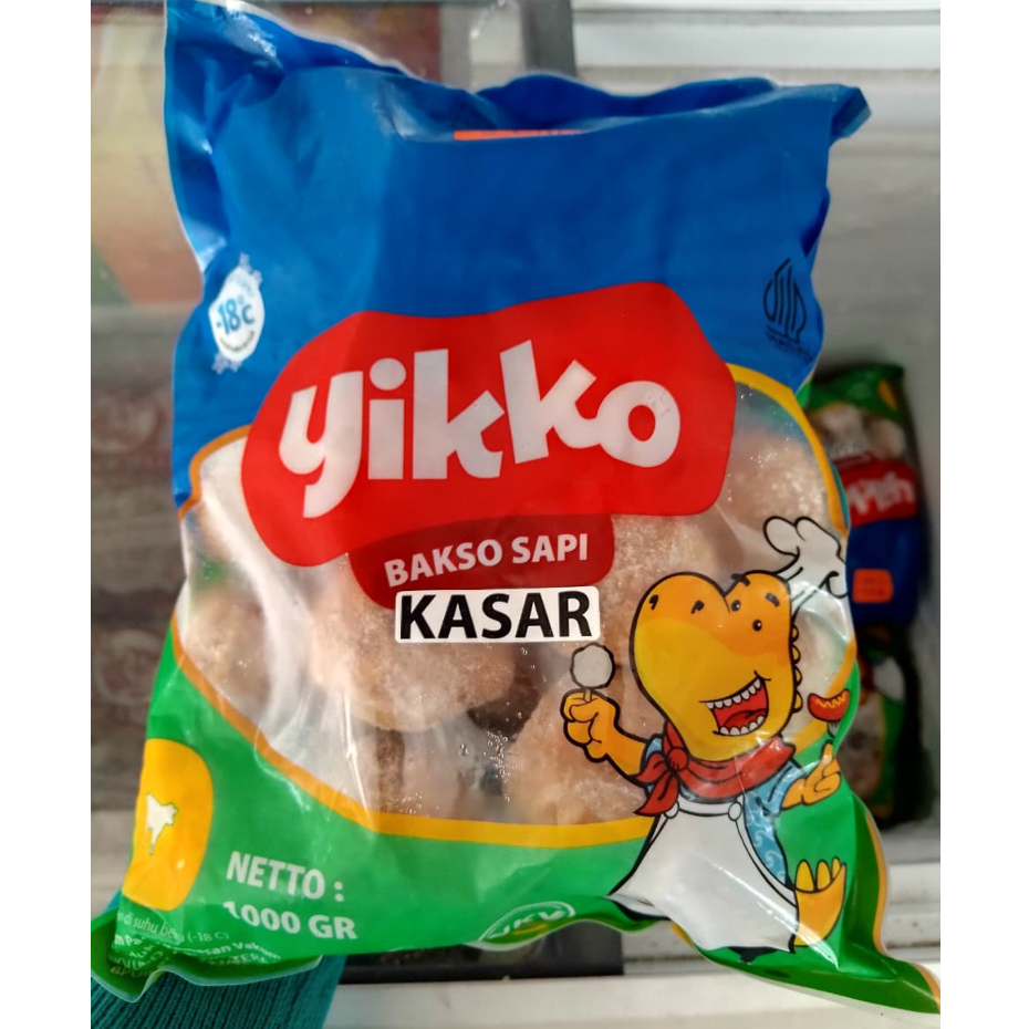 Yikko Bakso Sapi Besar Jumbo Bakso kasar 1kg