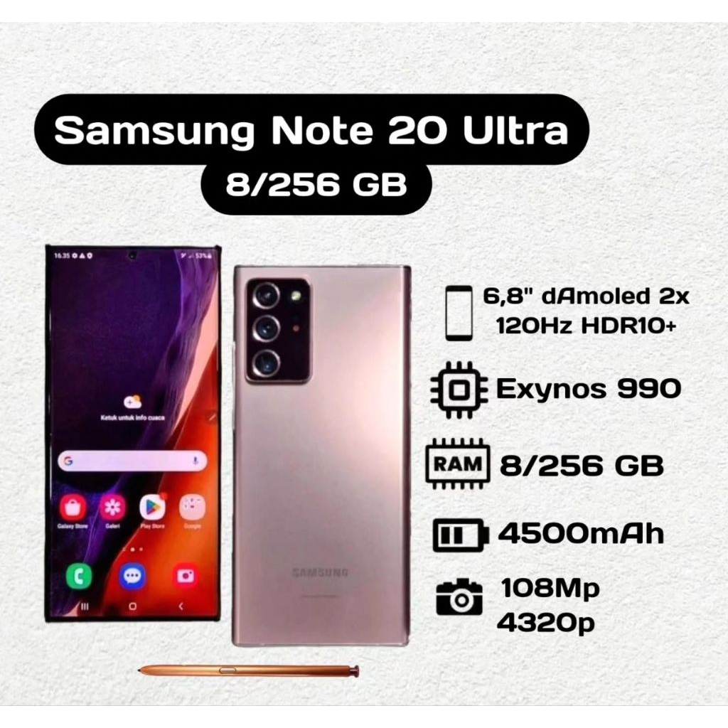 Samsung Galaxy Note 20 Ultra 8/256 GB Second