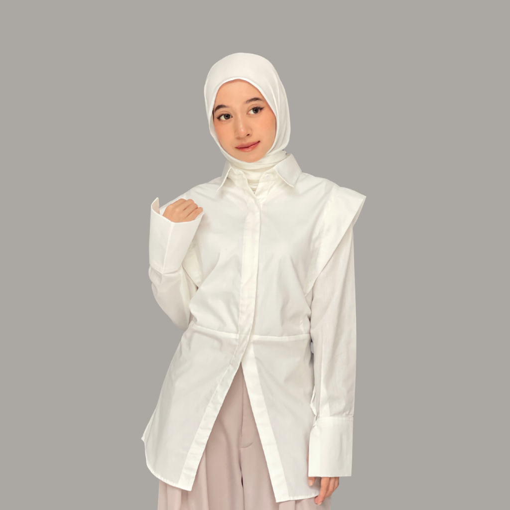 ESSERA - LEA Shirt | Kemeja Katun Poplin Panjang