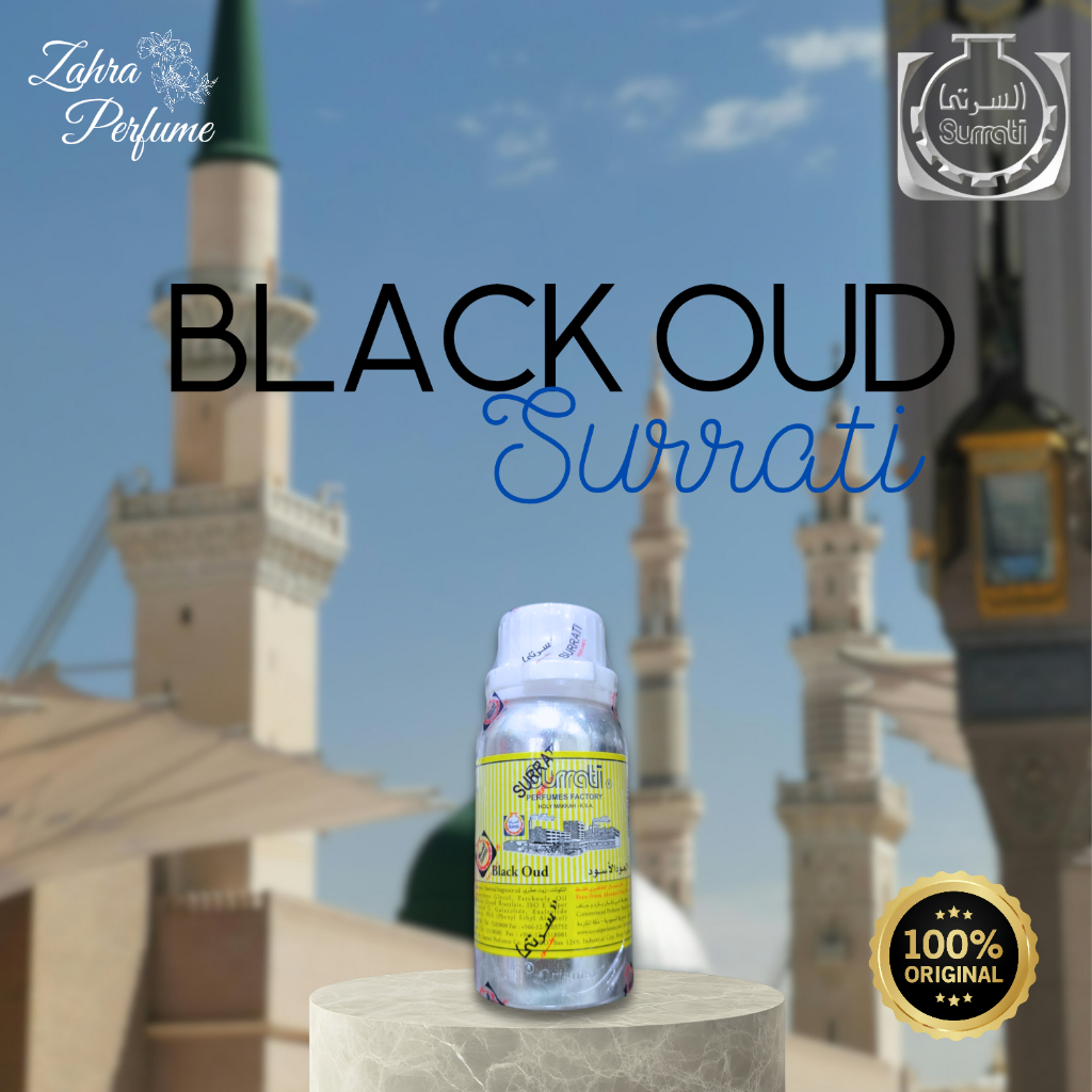 PARFUM ARAB SURRATI BLACK OUD ORIGINAL 100ML